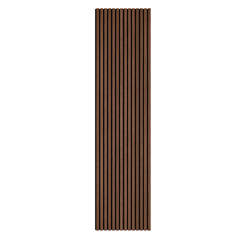 94" L x 24" W Acoustic Wood Wall Paneling, Decorative Soundproof Panels for Walls and Ceilings, 3D Slat Wood Wall Panels - Image 0