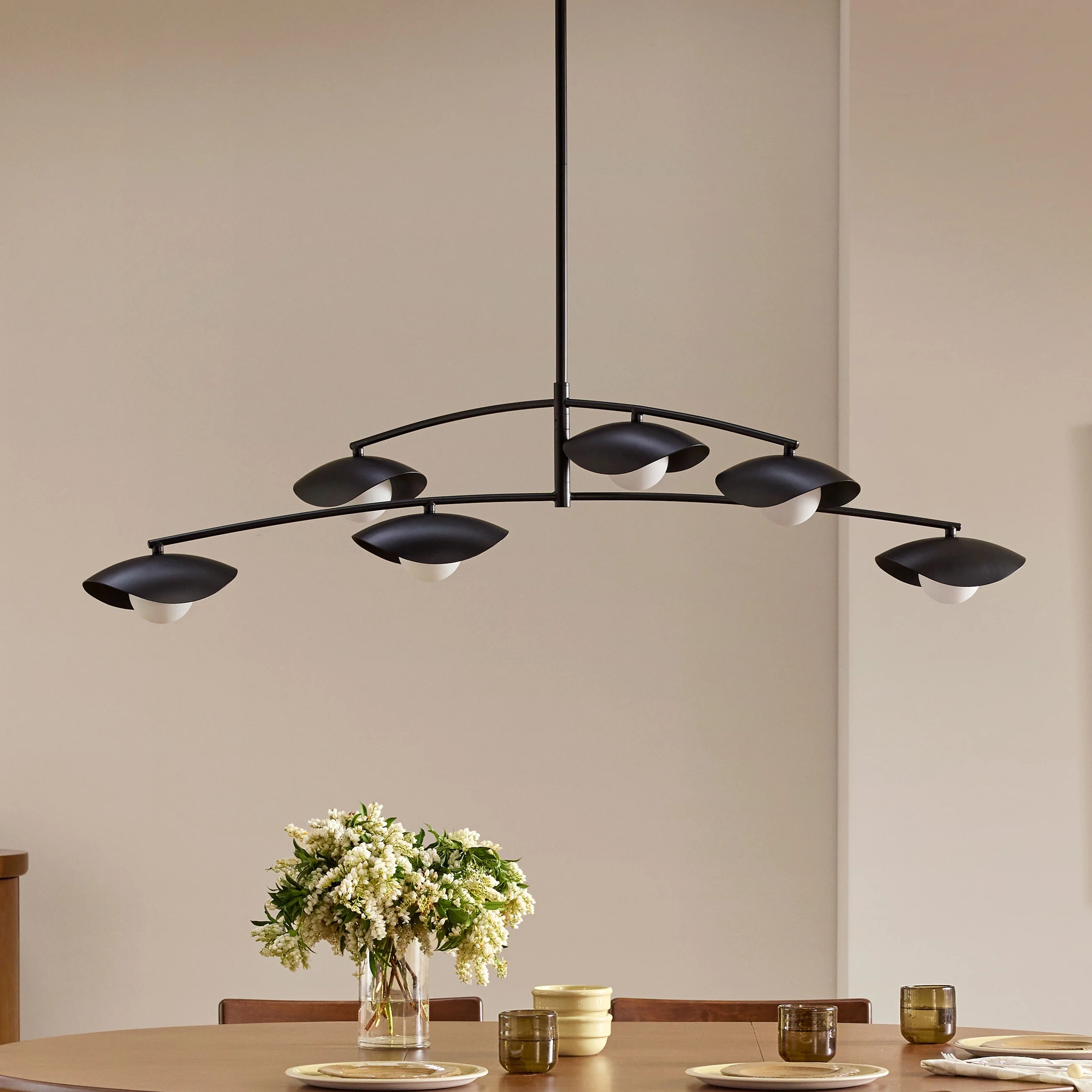 Coy Chandelier - Black  - Image 0