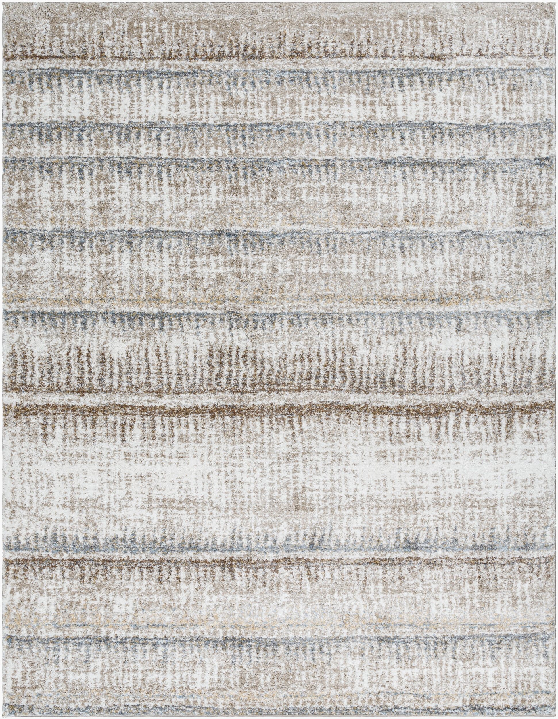Portofino Gray Indoor 7'10" x 10' Machine Woven Rug - Image 0