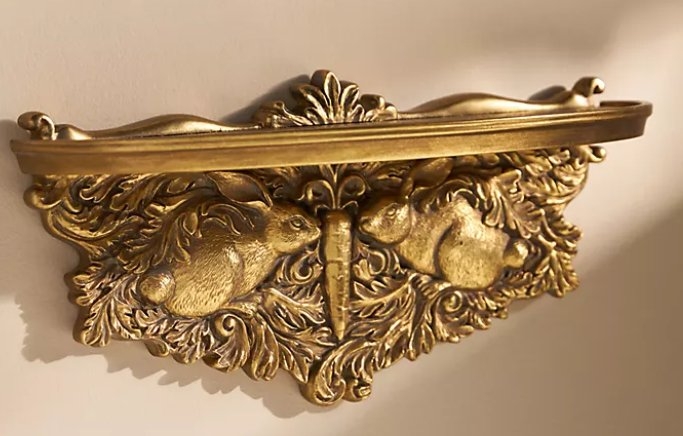 Wooded Manor Floating Shelf - Image 0