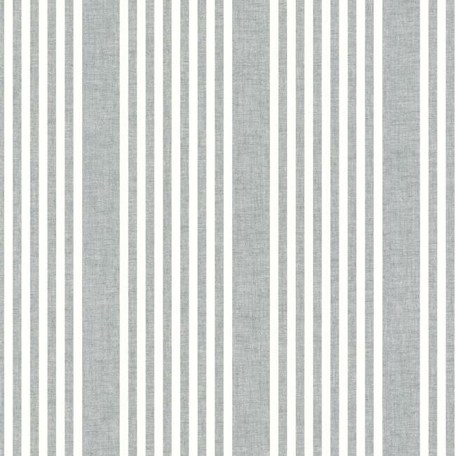 French Linen Stripe Premium Peel + Stick Wallpaper - Image 0