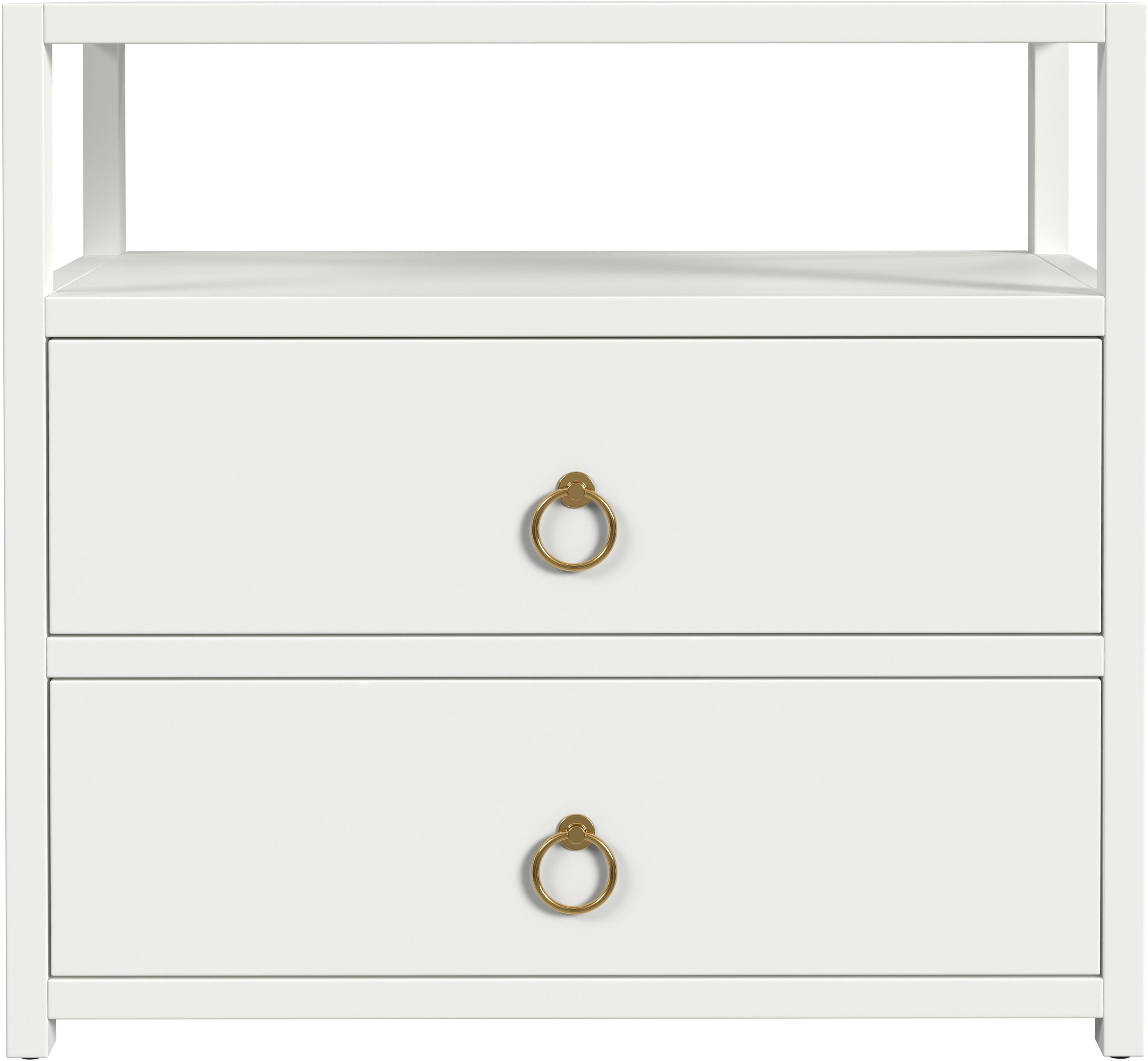Lark White Nightstand - Image 0