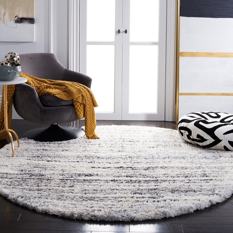 Ackley Ivory/Gray Area Rug - Image 1