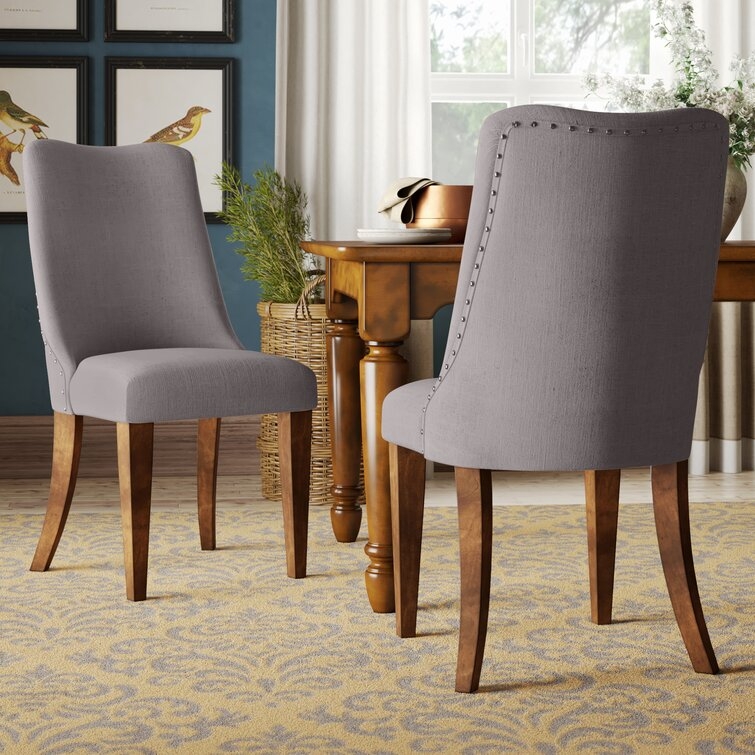 Fyfe Linen Upholstered Side Chair (Set of 2) - Image 1