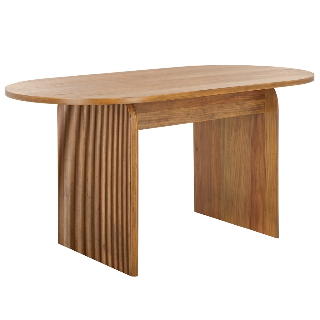 Syura Ribbed Dining Table - Image 1