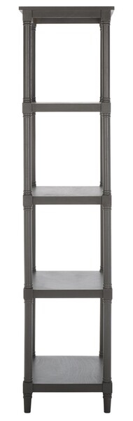 Odessa 5 Tier Bookcase - Grey - Safavieh - Image 3