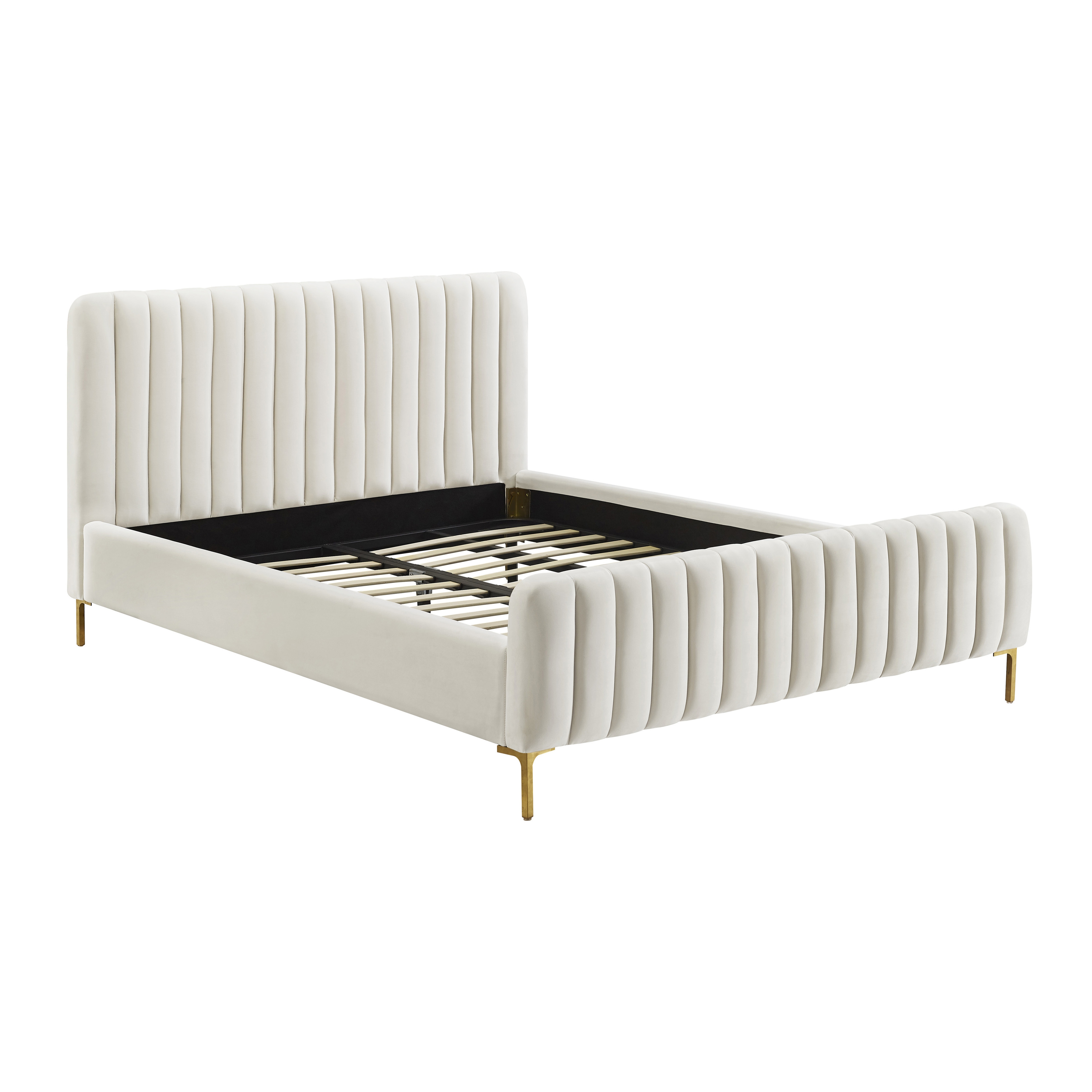 Victoria Cream Bed in King - Image 3