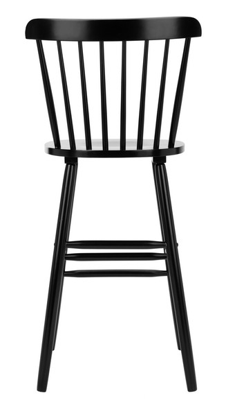 Galena Bar Stool - Black - Safavieh - Image 4