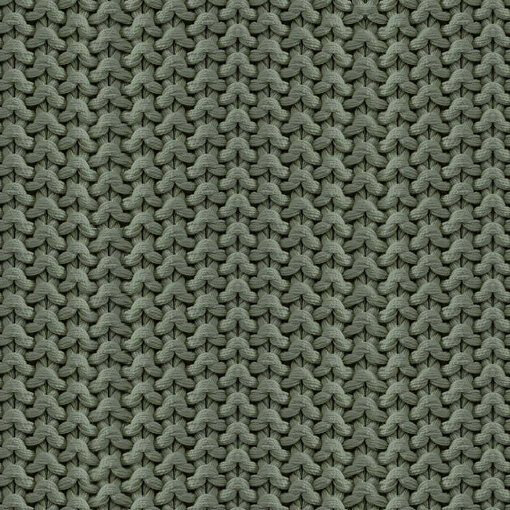 Bayside Chunky Knit Throw: 44x56 Inches: Eucalyptus - Image 1