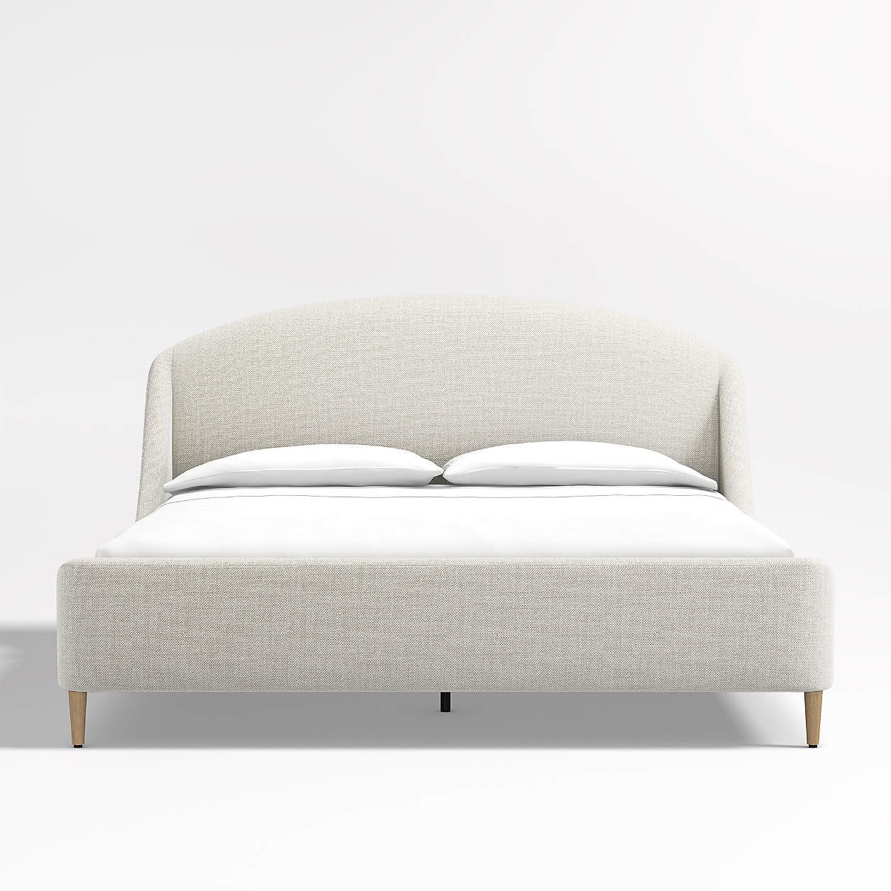 Lafayette Mist Grey Upholstered King Bed - Image 12