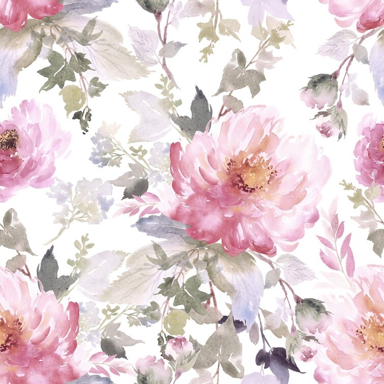 Peel & Stick Floral Wallpaper - Image 0