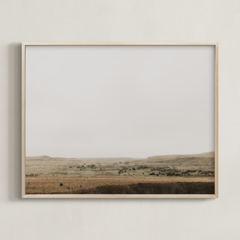 Landscape Under Fog Limited Edition Fine Art Print 1 - Image 0