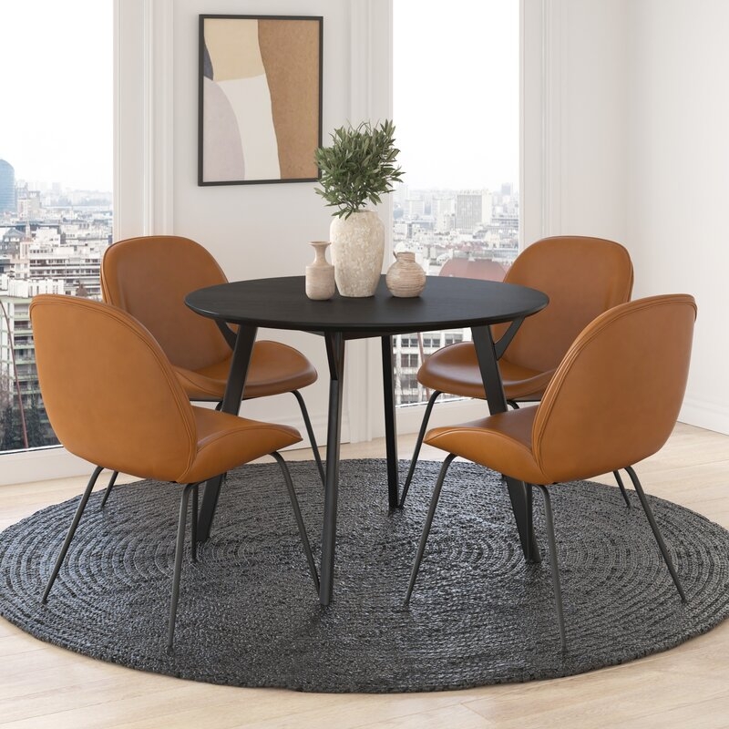 Evanston 42" Wood Dining Table - Image 3