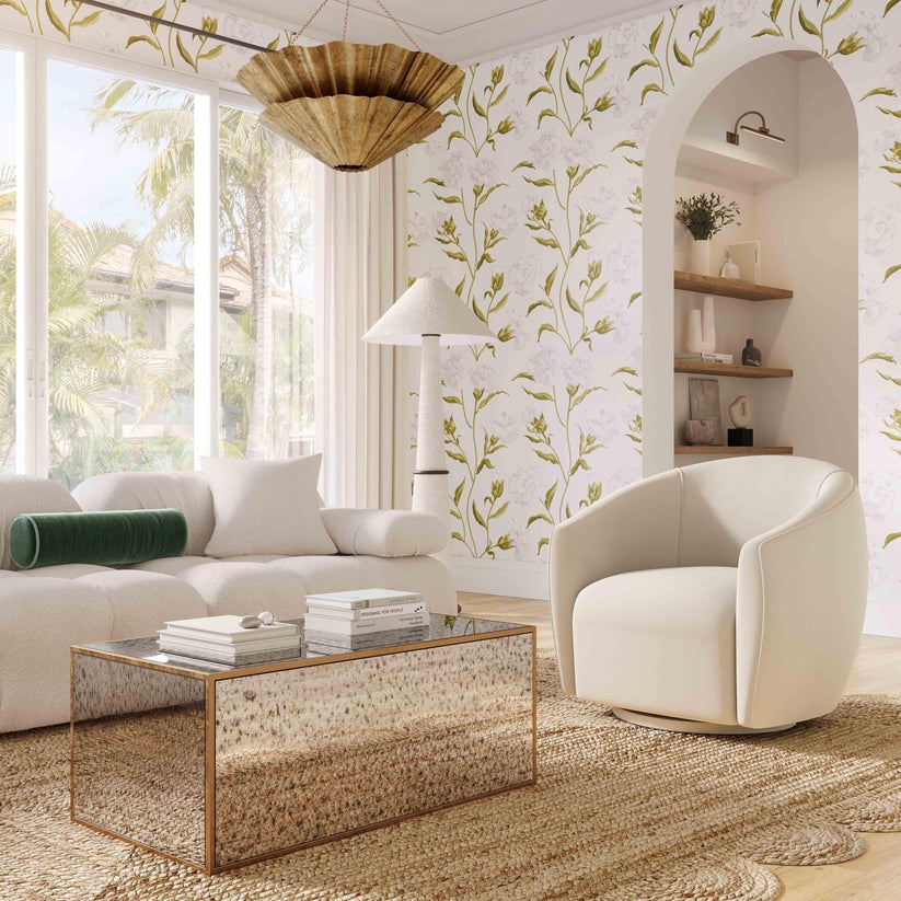 Jordan Velvet Swivel Chair - Image 1