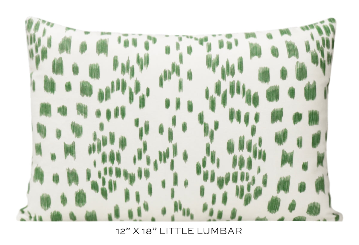 LES TOUCHES // GREEN - LITTLE LUMBAR 12" X 18" - Image 0