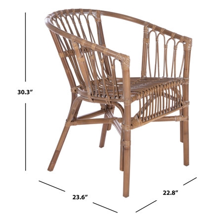 Twigg Rattan Accent Chair - Image 1