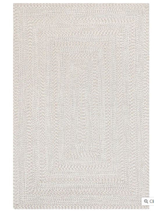 Rowan Braided Texture Indoor/Outdoor Area Rug - Image 0