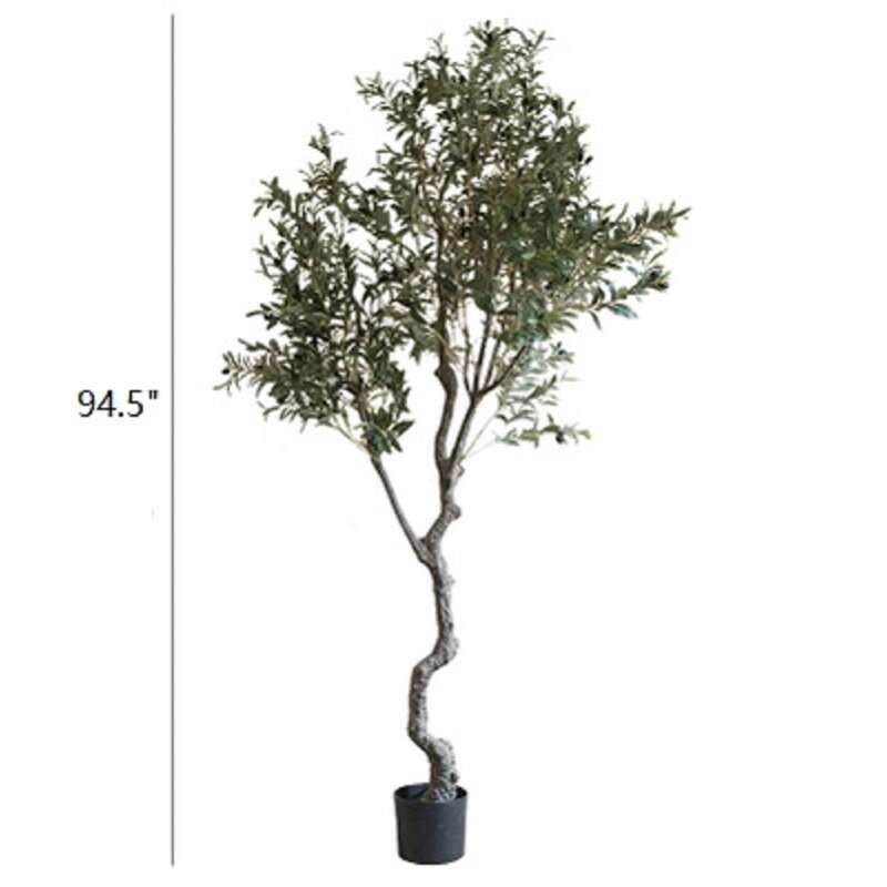 Large Artificial Olive Tree 94" Tall - Image 2