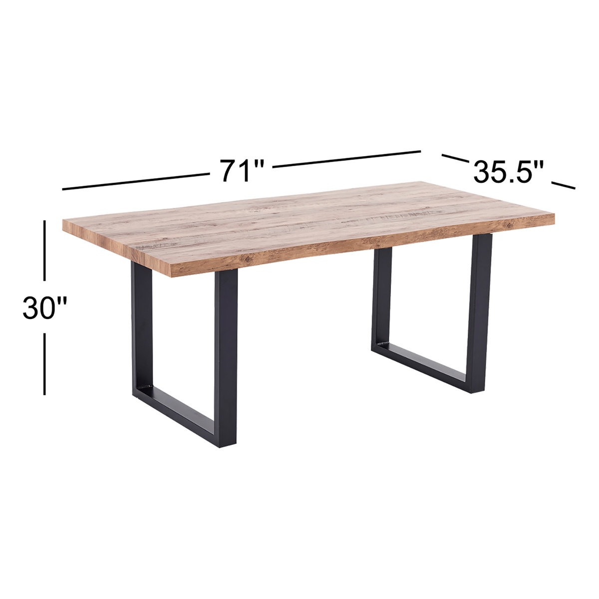 Keimaya 71" Dining Table - Image 1
