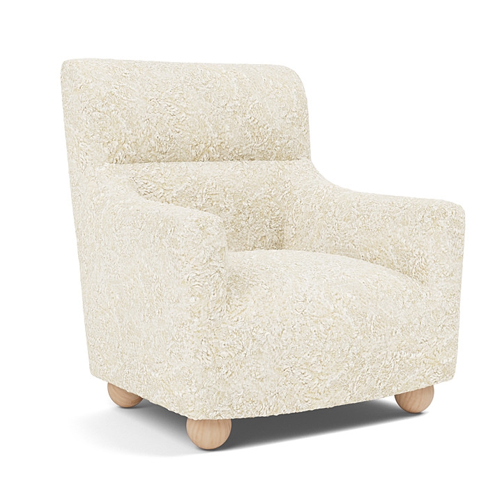 The Citizenry Vale Shearling Armchair | Cream - Image 0