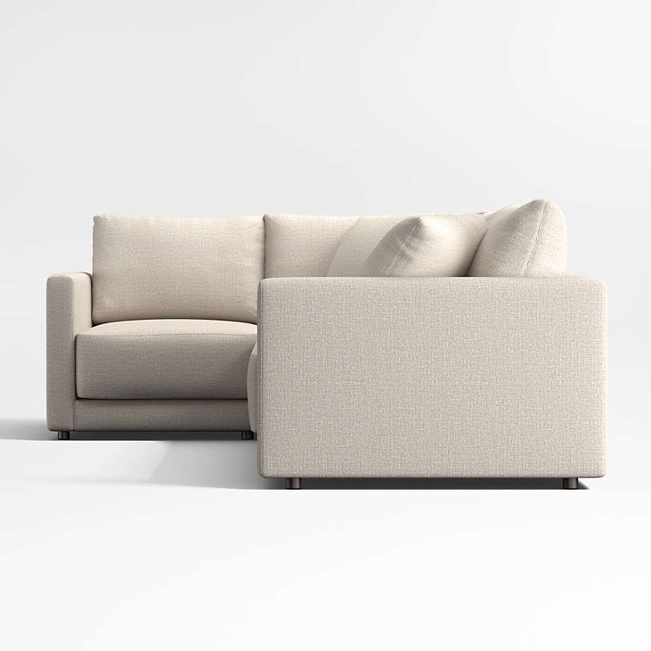 Gather Deep 3-Piece L-Shaped Bench Sectional Sofa - Image 4