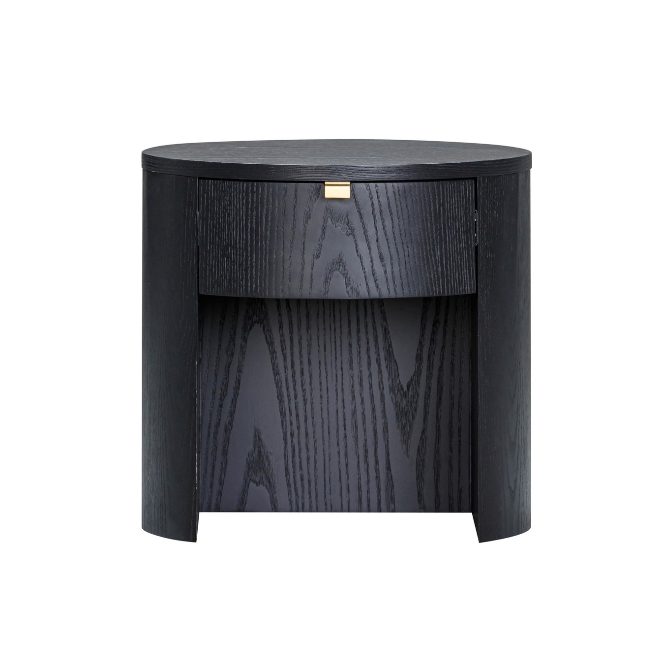 Marlow Wood Round Nightstand - Image 0