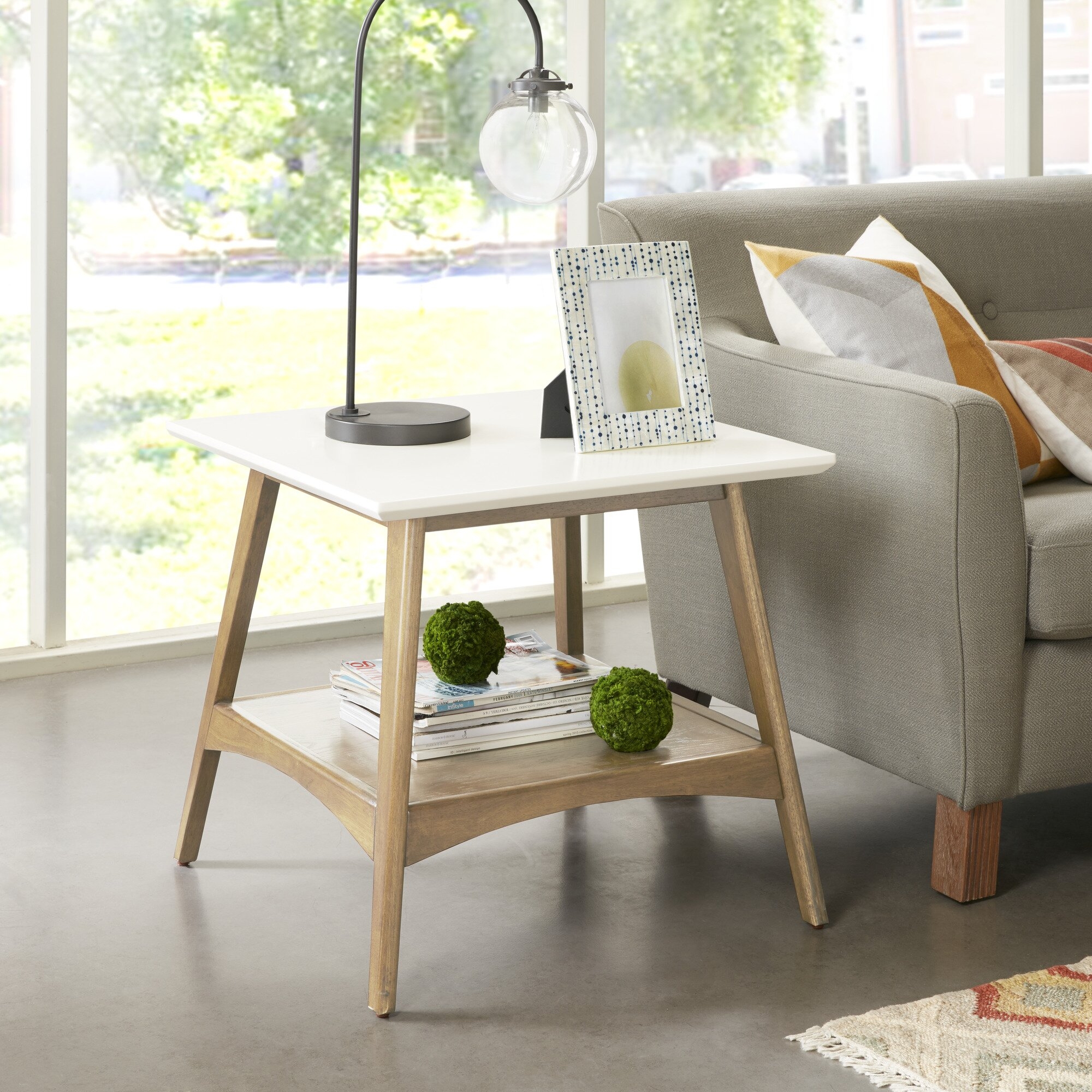 Burnes End Table with storage - Image 3