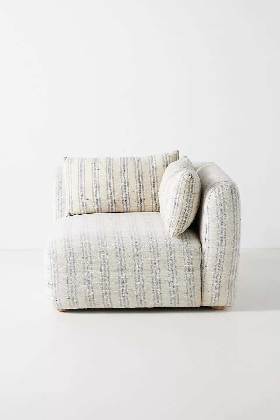 Boro Stripe Kori Modular, Armless Chair + Corner Chair + Armless Sofa - Image 11
