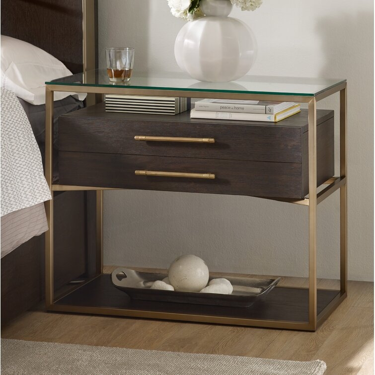 Hooker Furniture Curata 1 - Drawer Nightstand in Midnight - Image 1