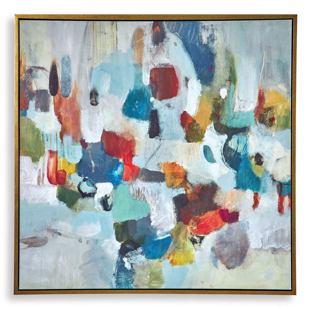 As We Say Framed Abstract Art - Image 0