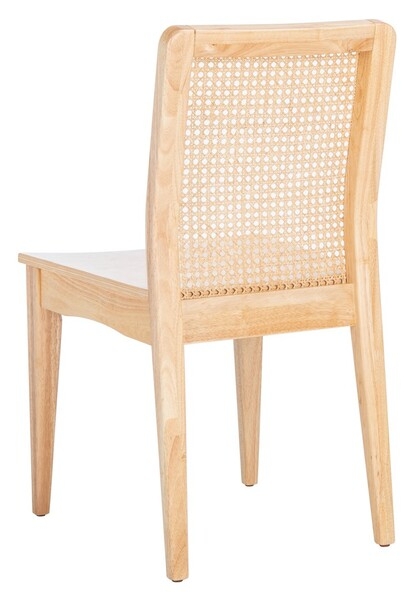Benicio Rattan Dining Chair - Natural - Safavieh - Image 6