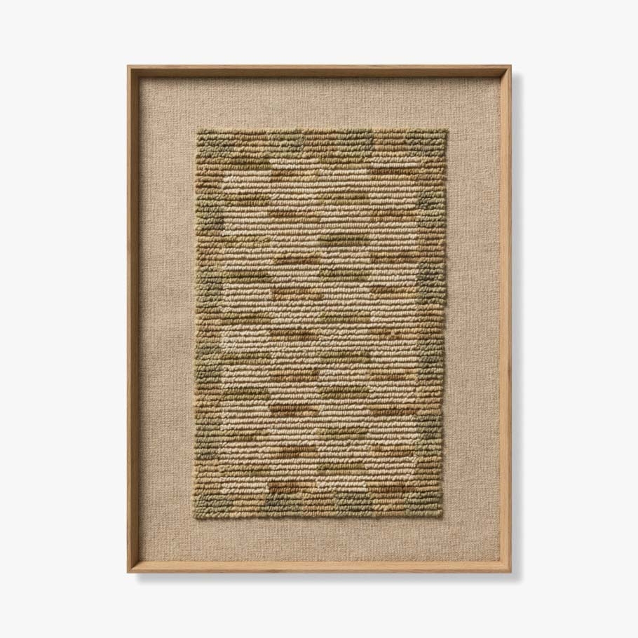 Amber Lewis x Loloi Greystone Ivory / Beige Wall Art - Thumbnail 3