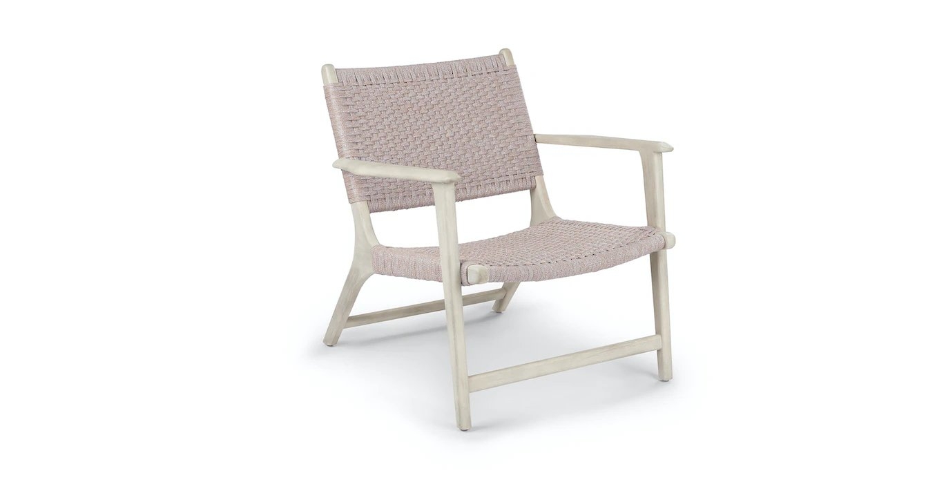 Reni Brushed Taupe Lounge Chair - Image 0