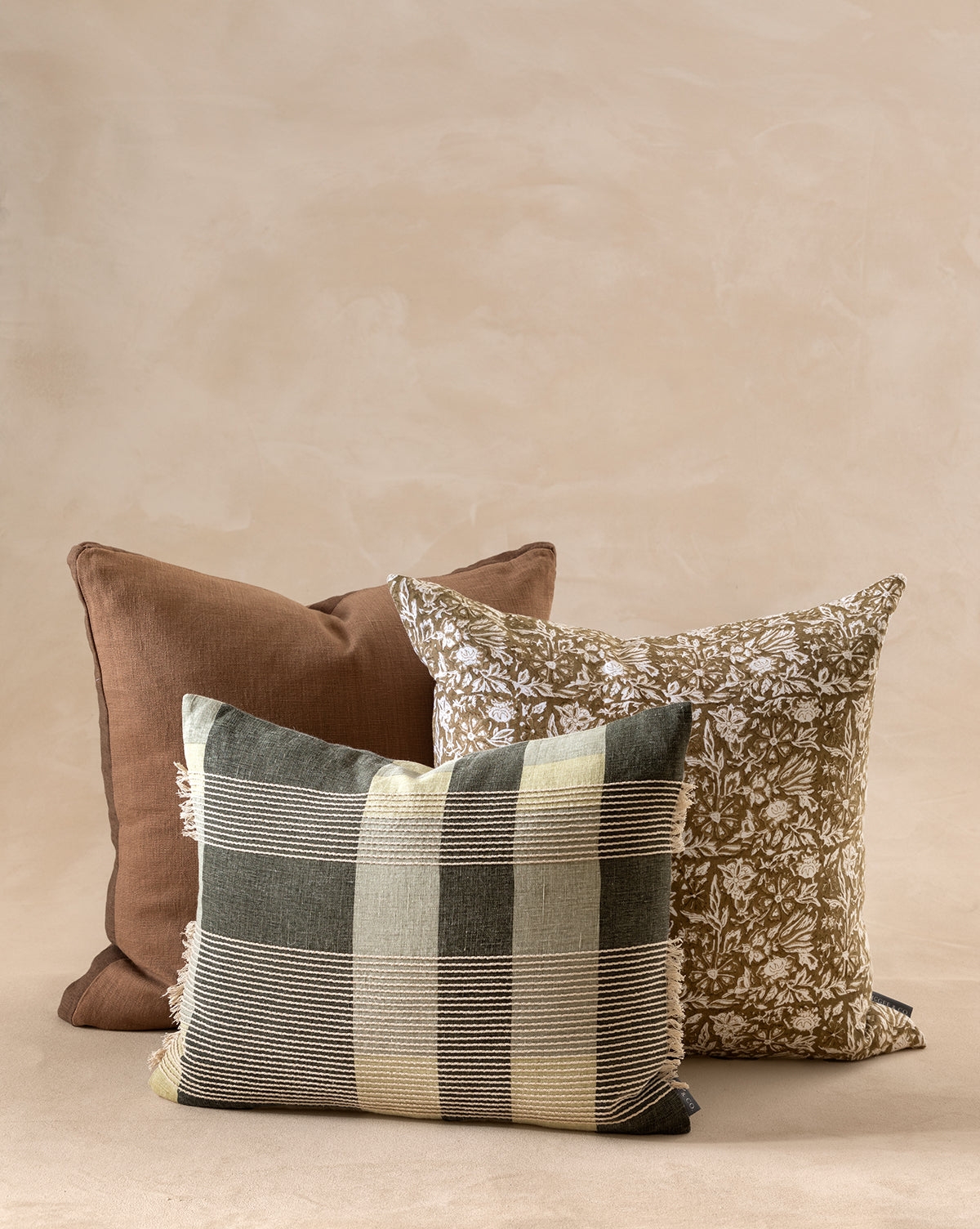 Jentry Block Print Pillow Cover - Image 2