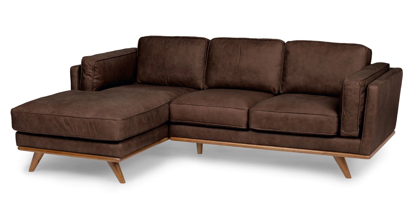 Timber Charme Chocolat Left Sectional - Image 2