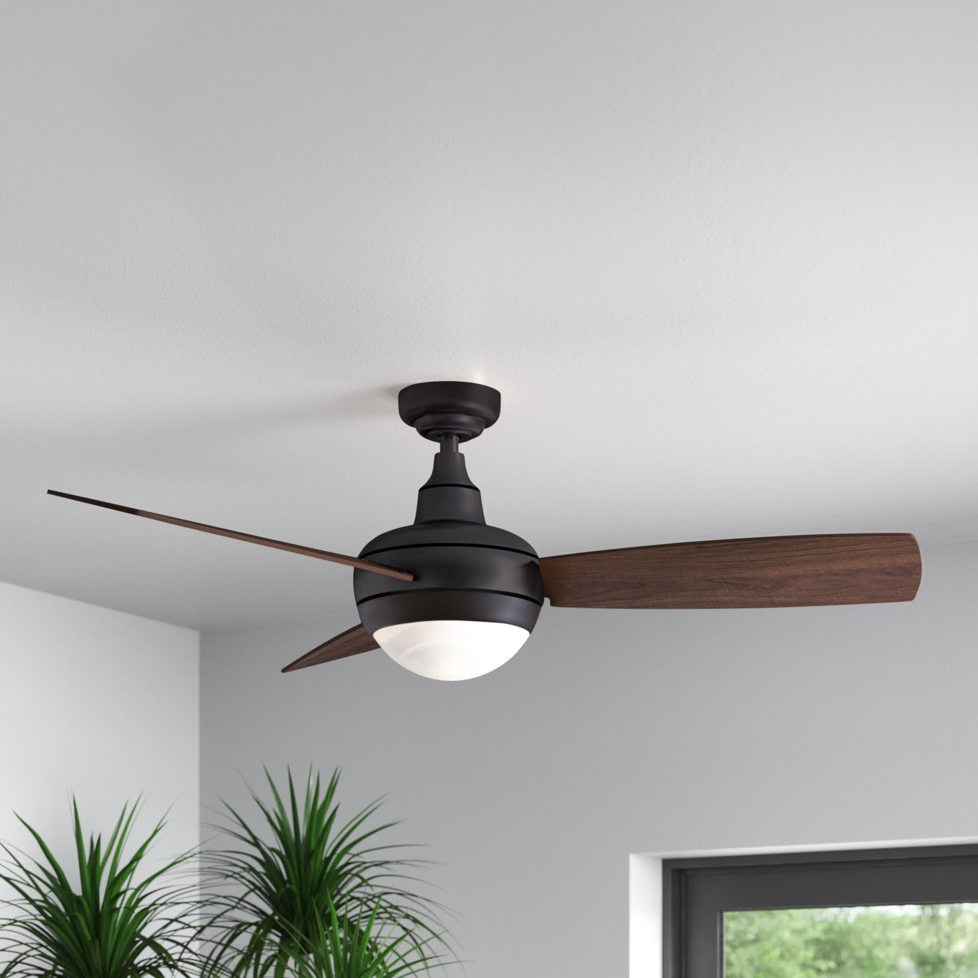Bruening 52'' Ceiling Fan with Light Kit - Image 3