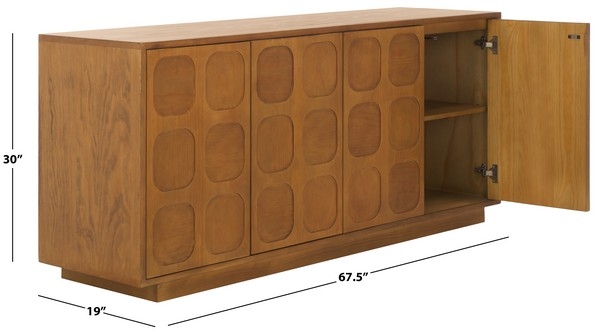Benedict Wood Sideboard - Image 3
