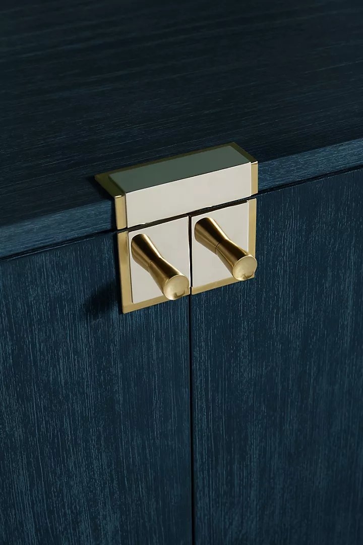 Ingram Media Console By Anthropologie in Blue - Image 2