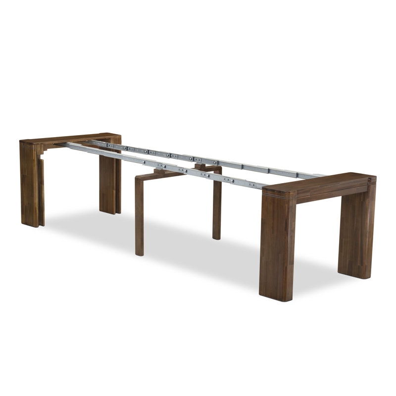 Vedder Rectangular Extendable Dining Table  120.3'' L x 39'' W - Image 4