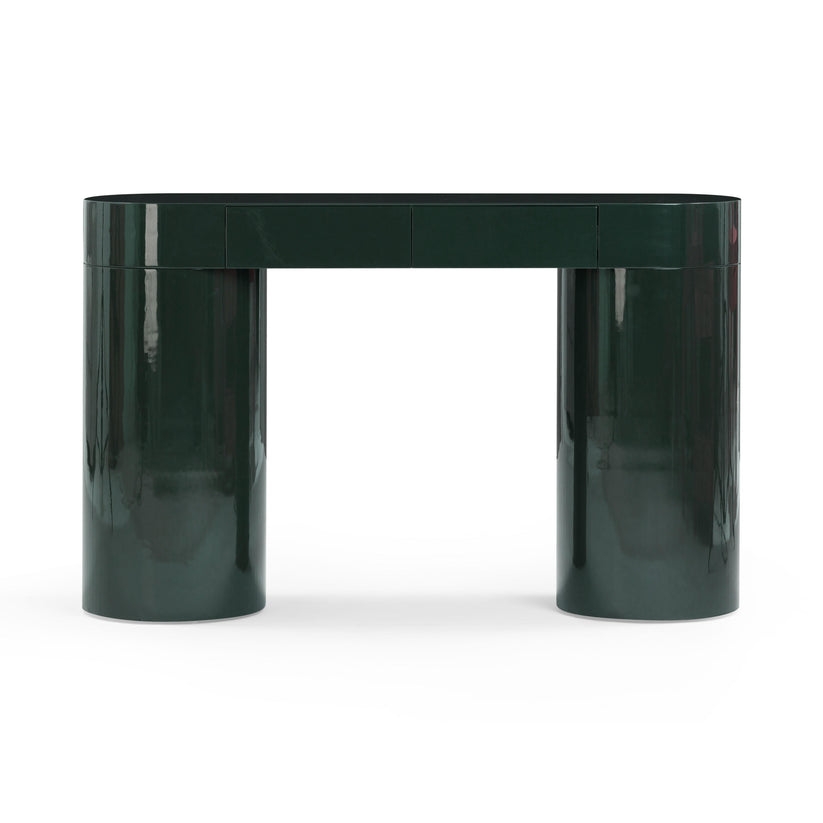 Mira Deep Green High Gloss Console Table - Image 0
