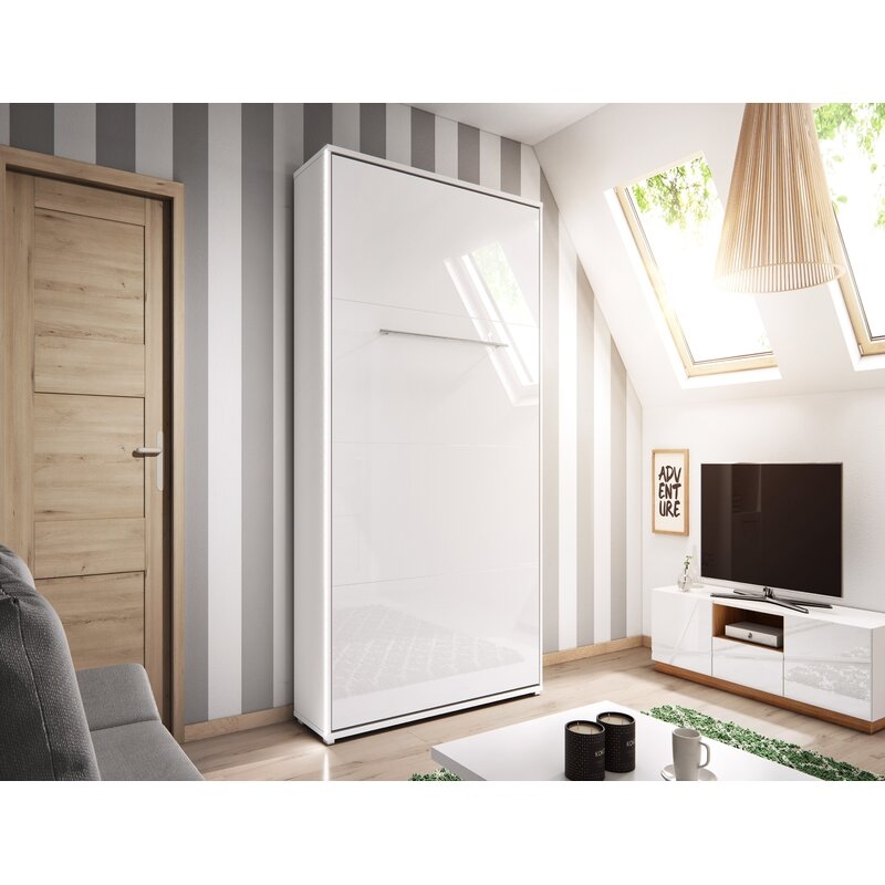 Dicus Murphy Bed with Mattress - Image 1