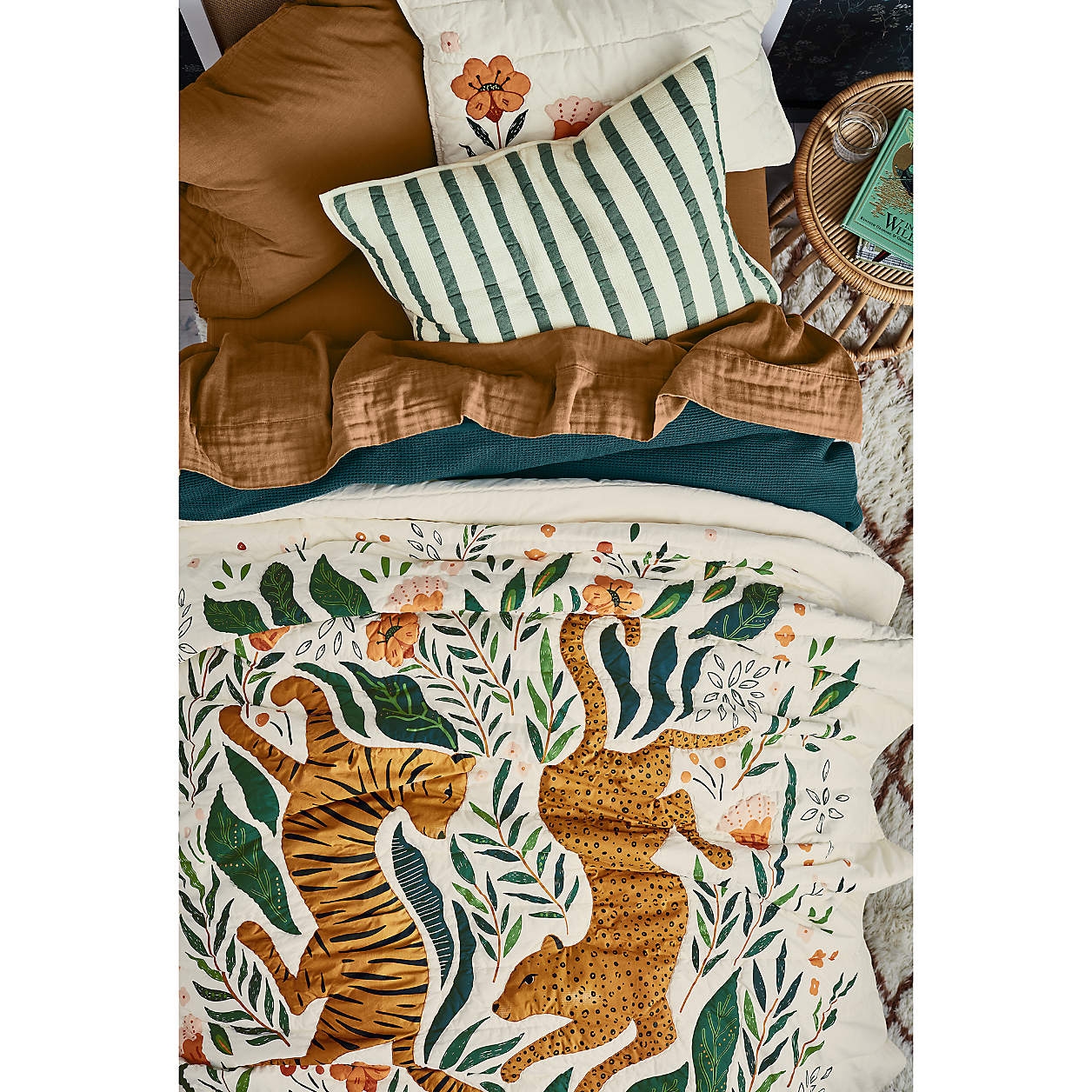 Marrakech Tiger Twin Quilt - Image 3