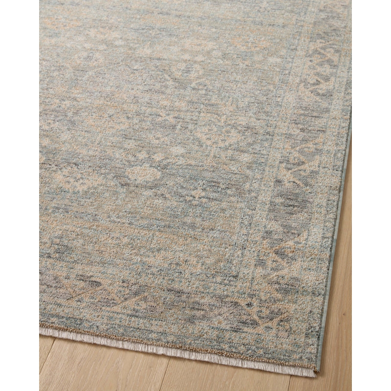 Angela Rose x Loloi Blake Sky / Beige Area Rug - 9' x 13' - Image 3