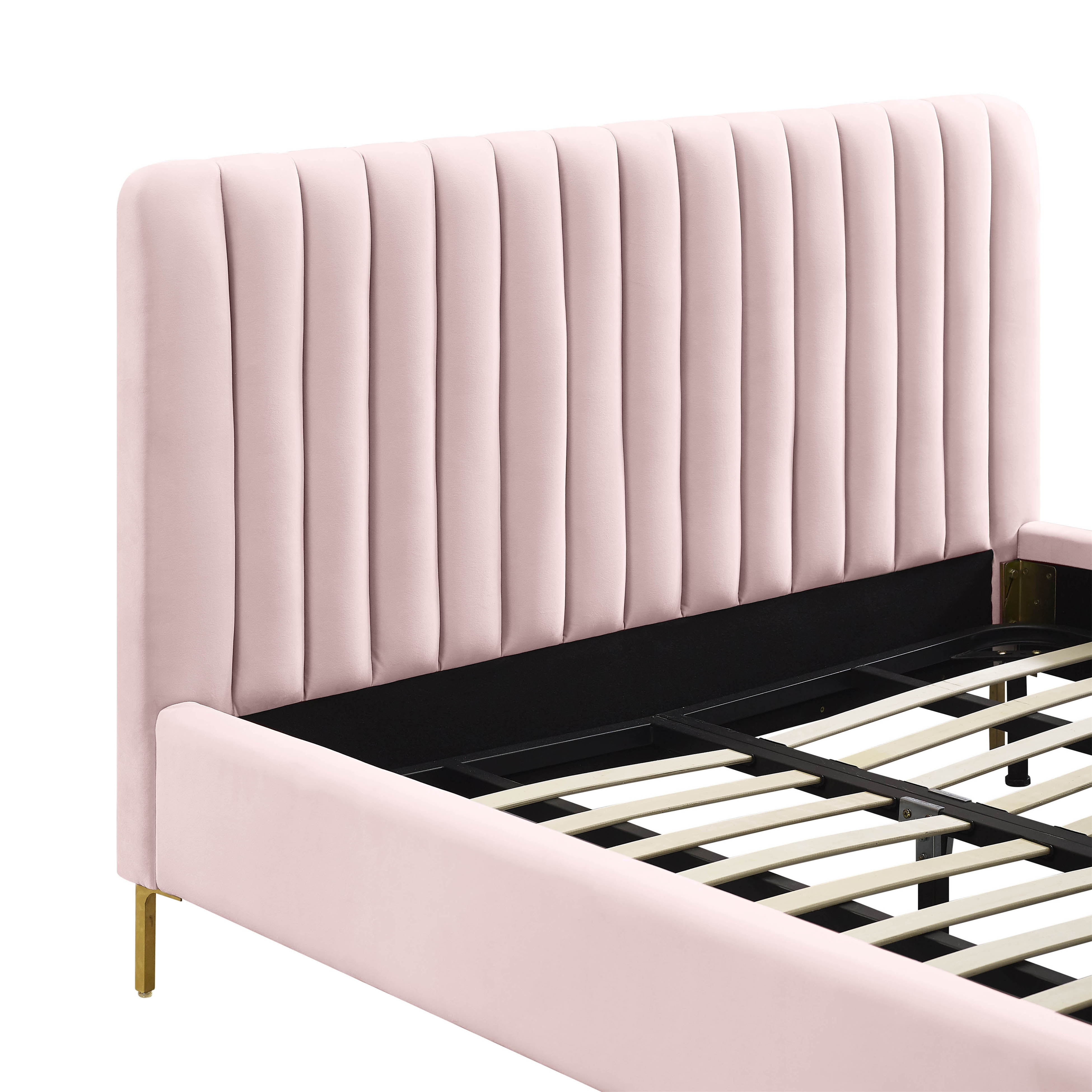 Angela Blush Bed in Queen - Image 5