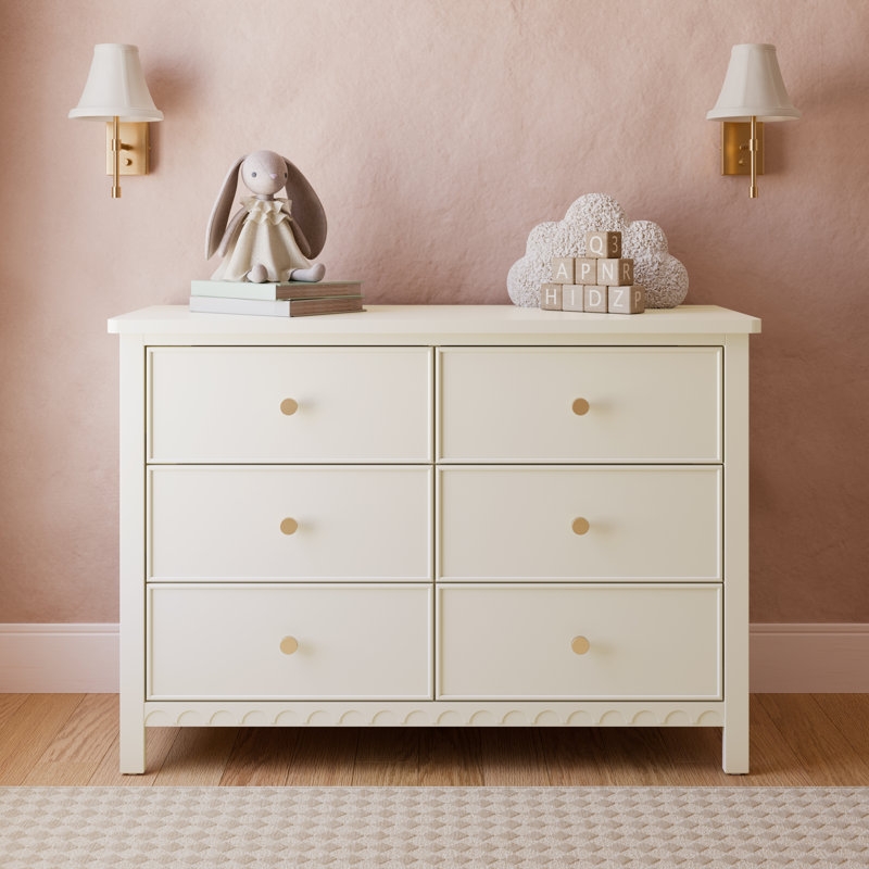 Sasha 6 Drawer Double Dresser - Image 0