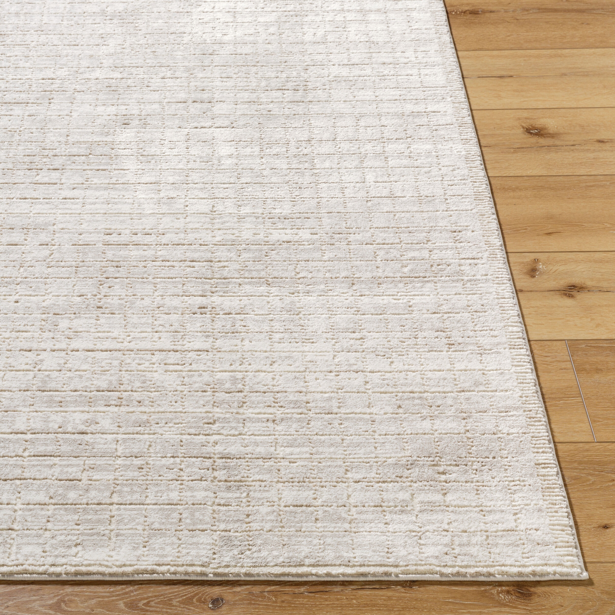 Alder Beige Indoor 8'11" x 12' Machine Woven Rug - Image 2