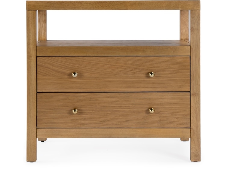 Nora Light Natural Nightstand - Image 0