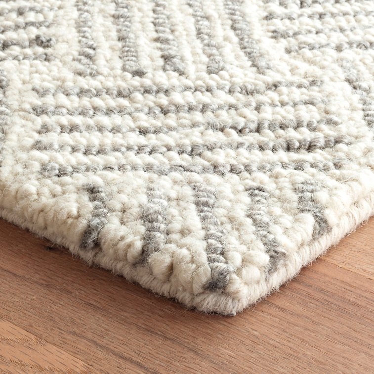 Layers Hand Hooked Wool Rug - Image 2
