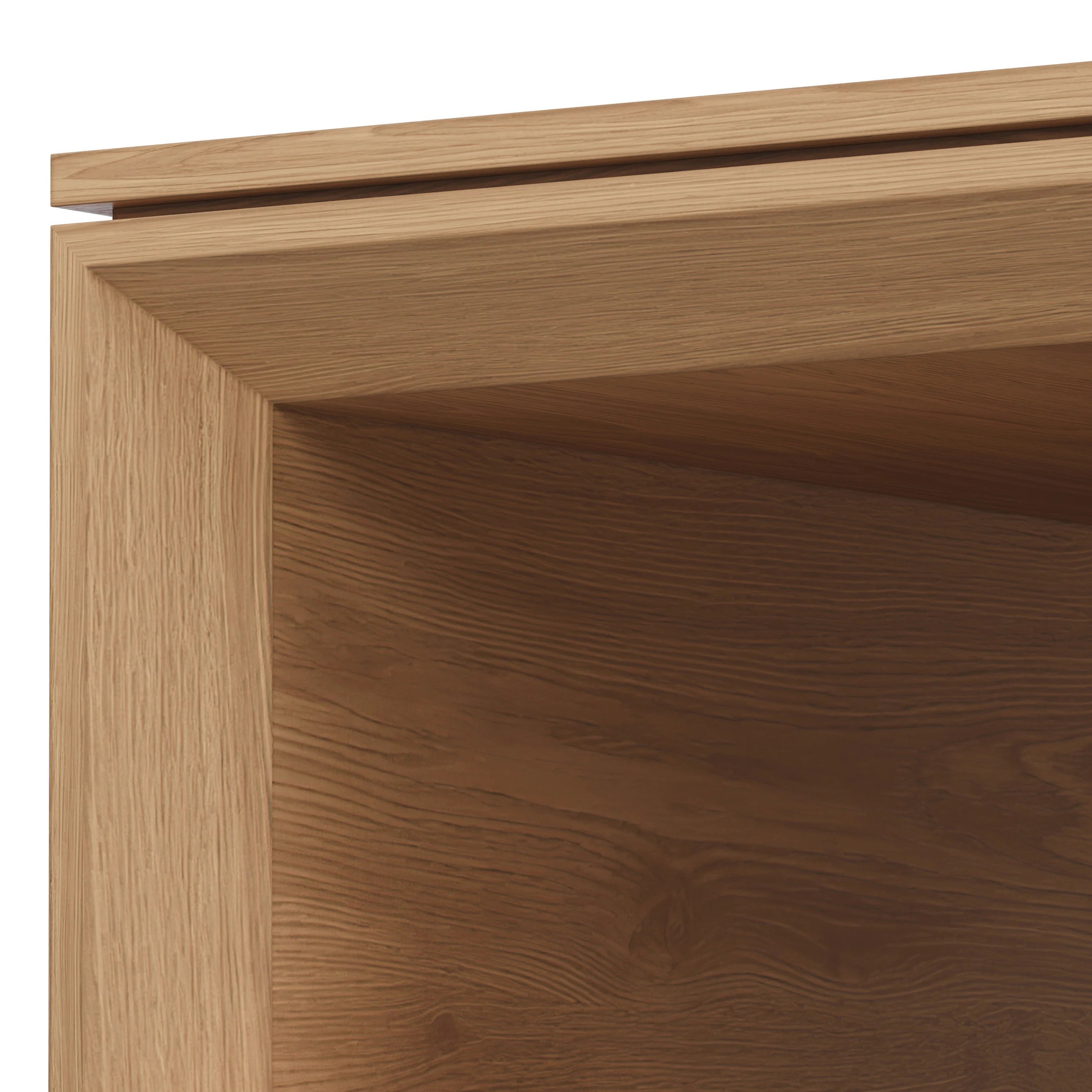 Suri 44" Square Coffee Table - White Oak - Image 7