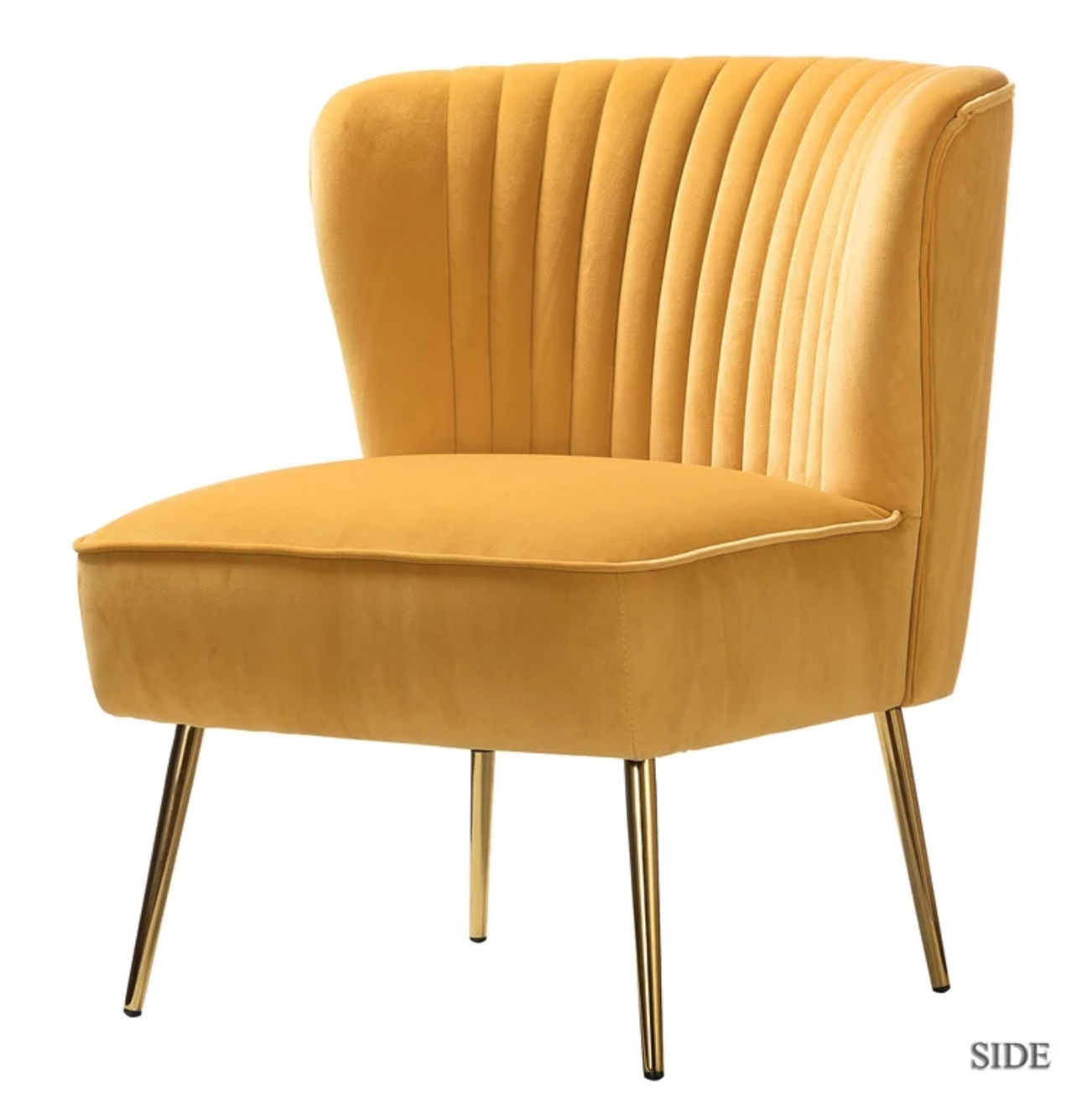 Erasmus Side Chair, Mustard - Image 0